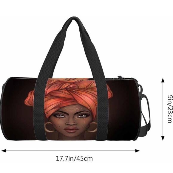 Beautiful African Print Multi-Use Duffle Bag - Picture 3 of 6